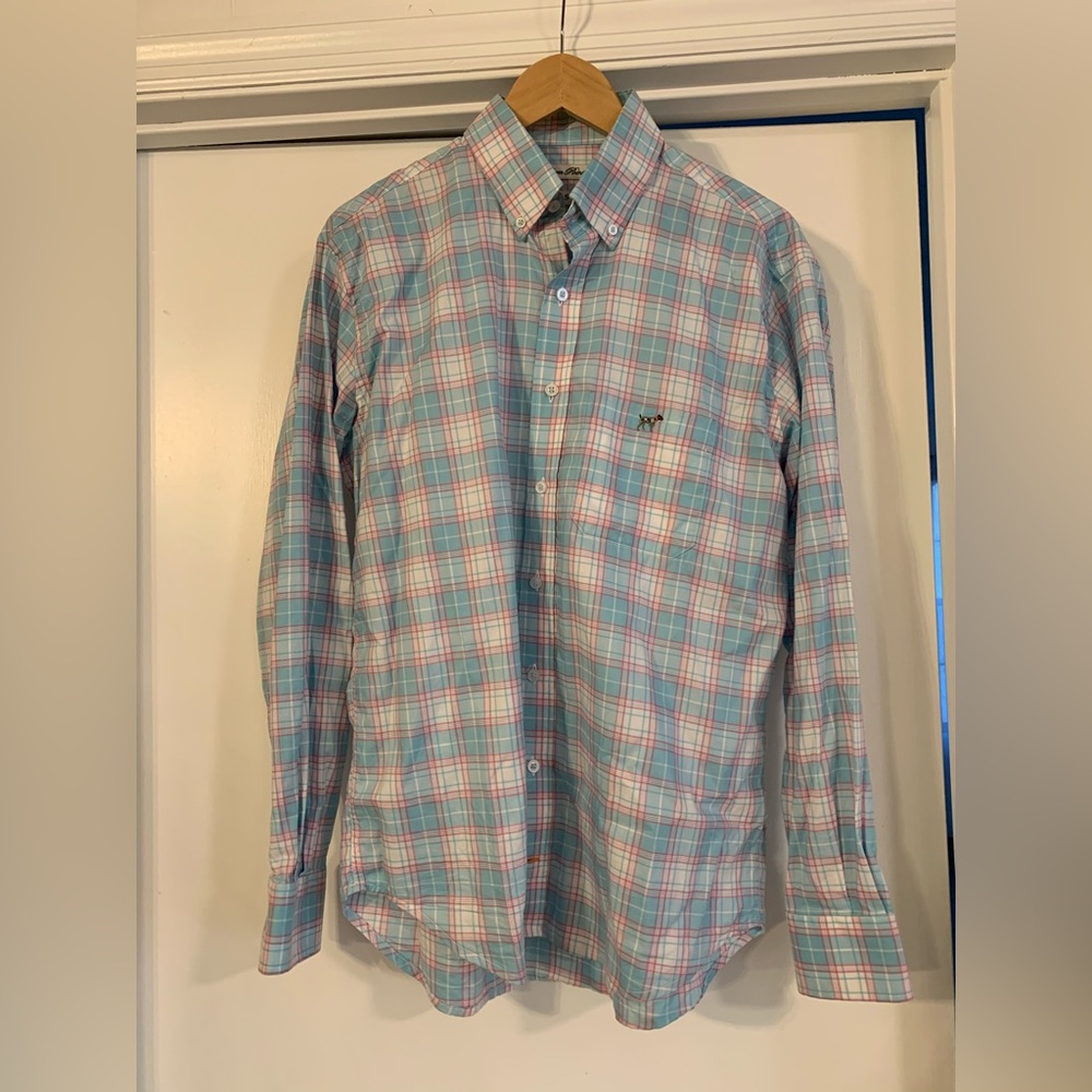 MENS SM SOUTHERN POINT CO BUTTON DOWN SHIRT